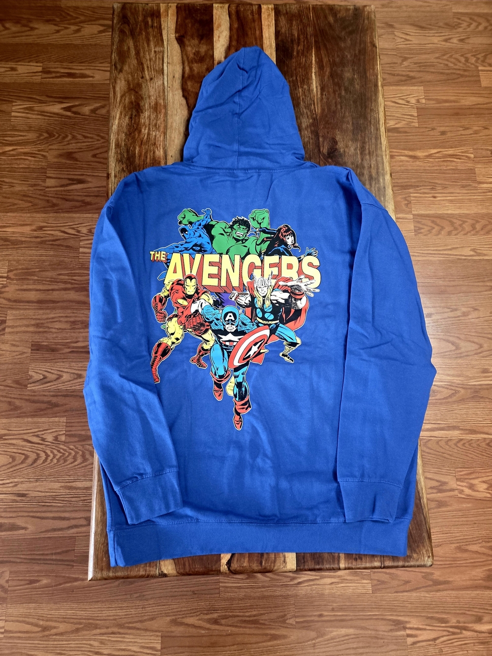 Steve Aoki's Dim Mak/Marvel "The Avengers" Collab Pullover Hoodie